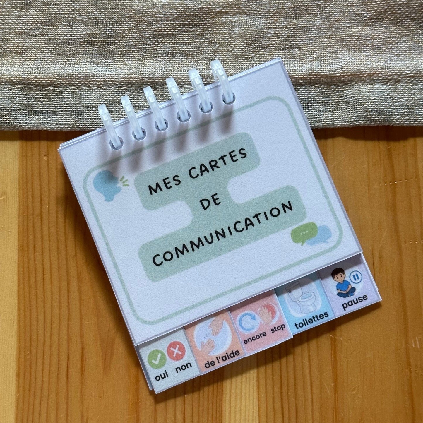 Mes cartes de communication