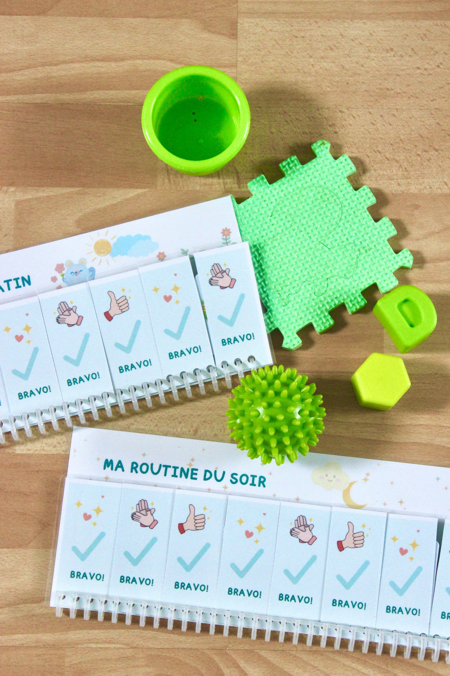 Lot routines matin/soir PICTO