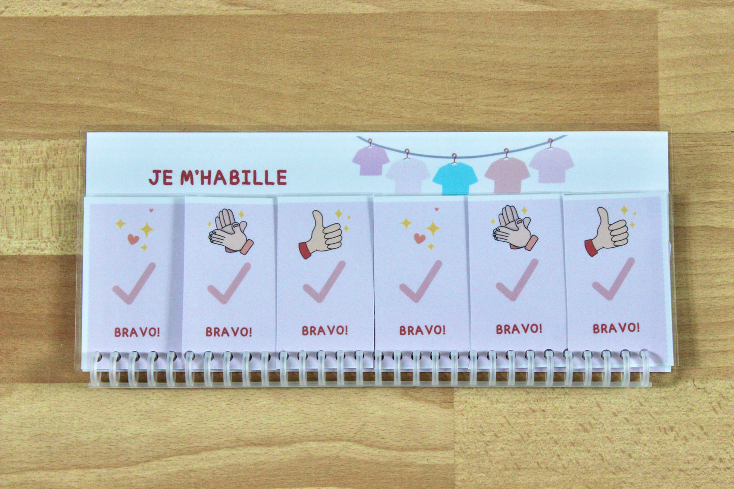 Séquentiel habillage fille