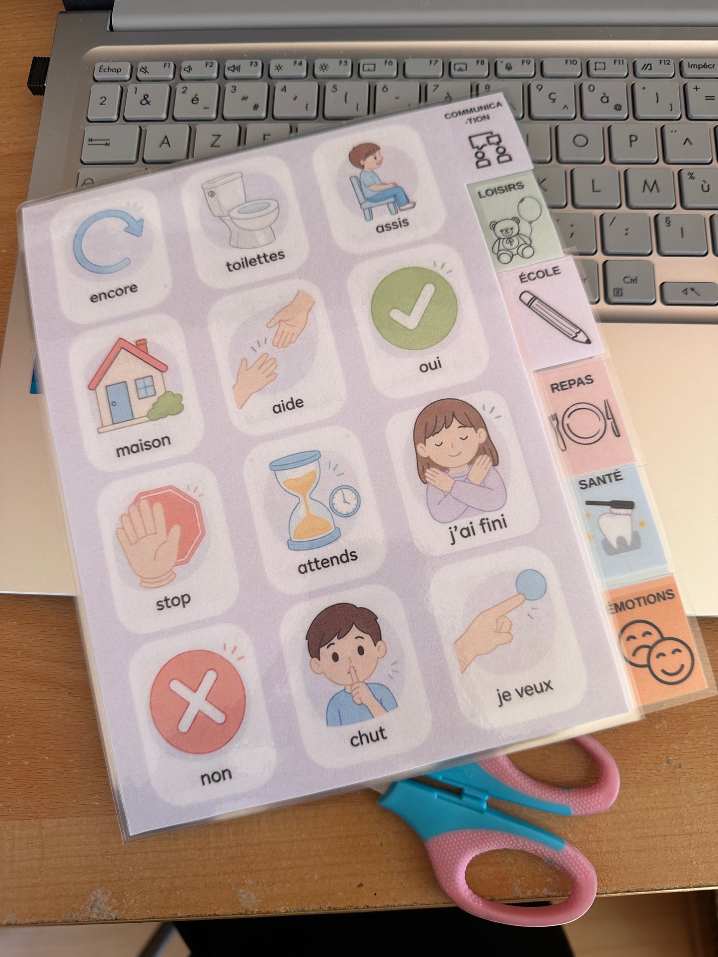 Classeur de communication à imprimer