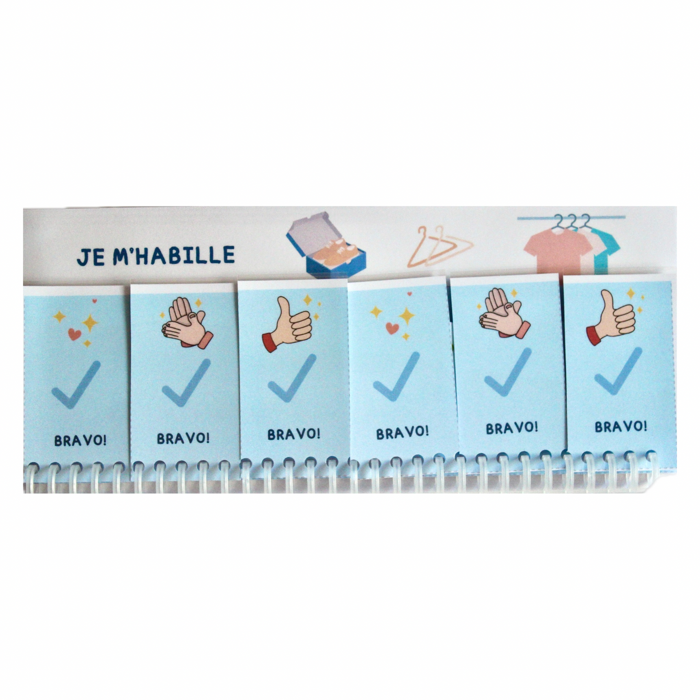 Séquentiel habillage garçon
