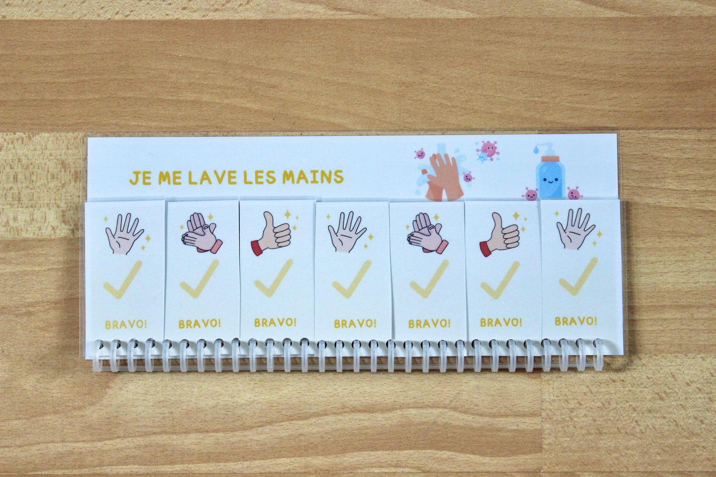 Séquentiel lavage des mains